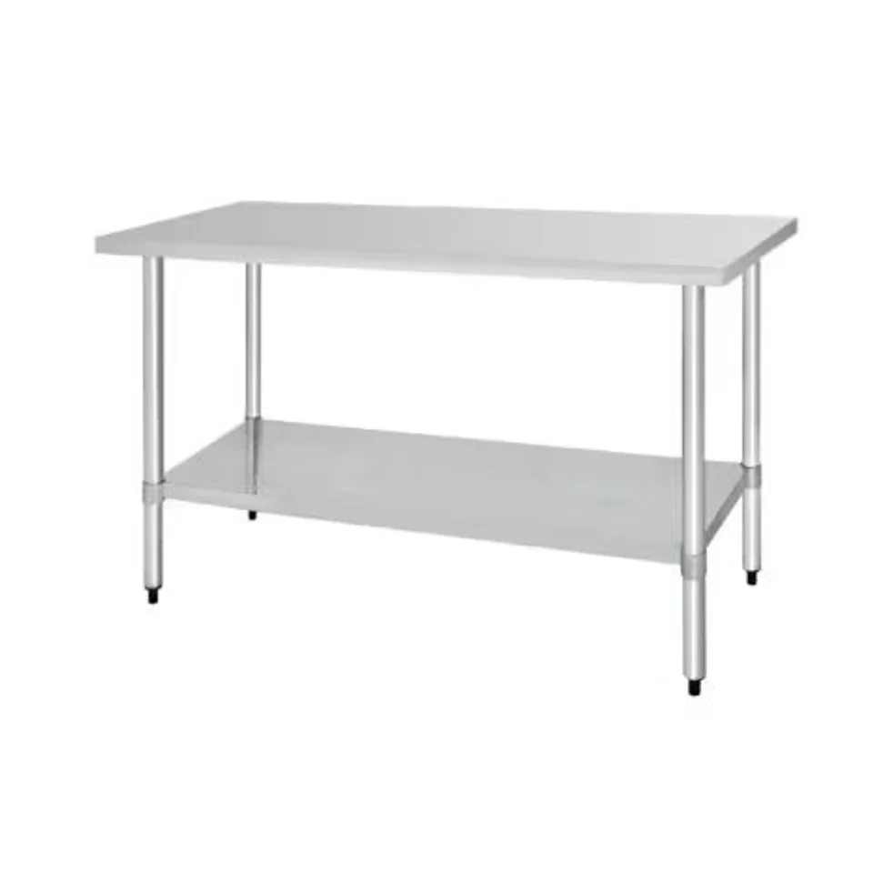 BOXED VOGUE T378 STAINLESS STEEL PREP TABLE (1 BOX)