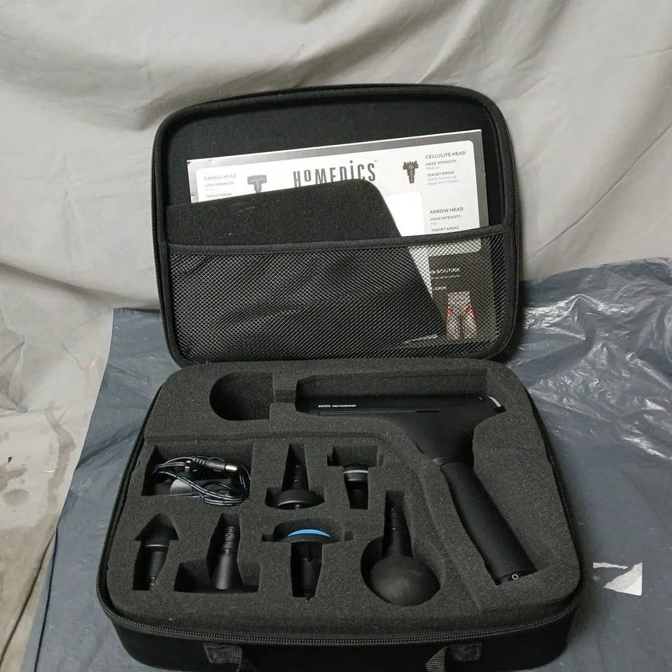 HOMEDICS PRO PHYSIO MASSAGE GUN UNBOXED
