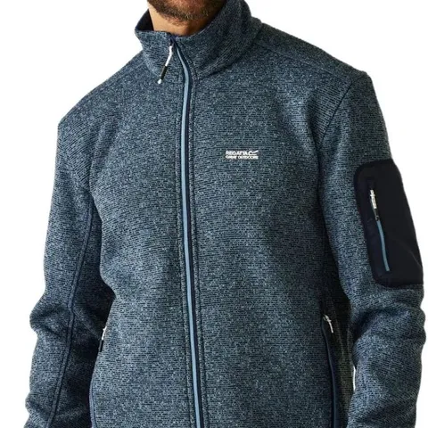 BRAND NEW REGATTA MENS NEWHILL FULL ZIP FLEECE SPRING LAKE SIZE 4XL