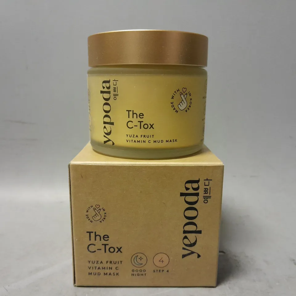 BOXED YEPODA THE C-BOX VITAMIN C MUD MASK 80G