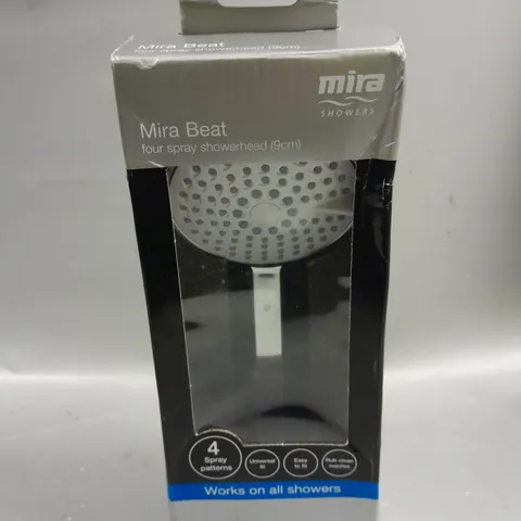 BOXED MIRA BEAT FOUR SPRAY SHOWERHEAD - 9CM