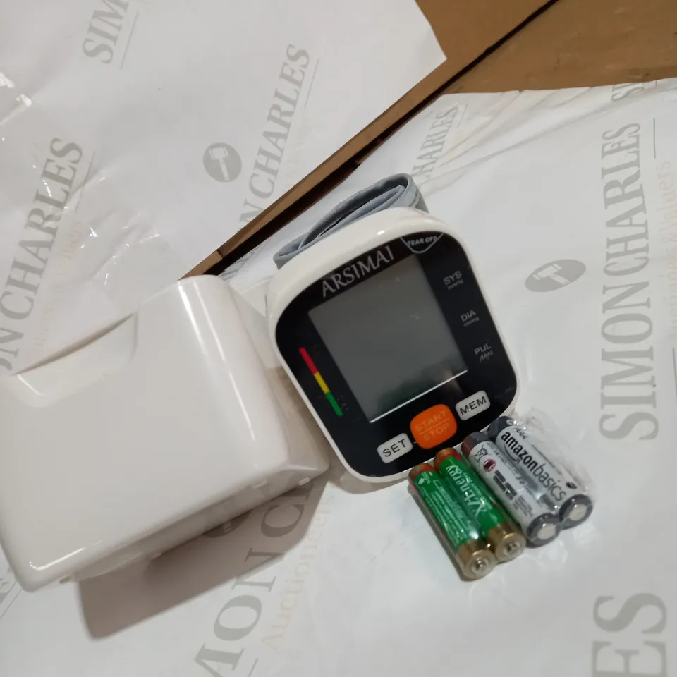 ARSIMAI WRIST-TYPE ELECTRONIC BLOOD PRESSURE MONITOR 