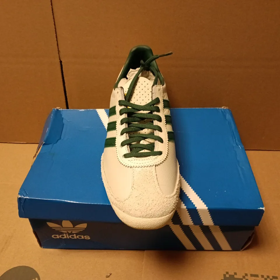 BOXED PAIR OF ADIDAS SL 72 OG WOMENS TRAINERS WHITE - UK 5
