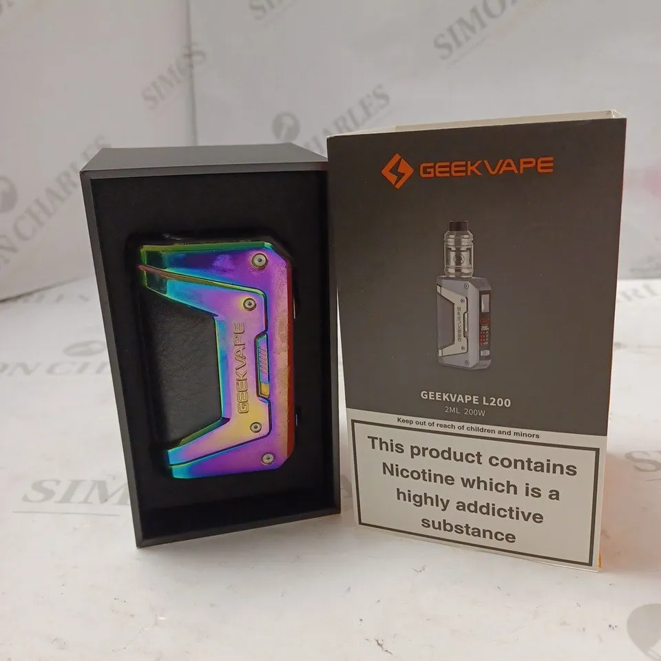 BOXED GEEK VAPE GEEKVAPE L200 - RAINBOW. 