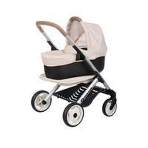 SMOBY MAXI-COSI DOLL PUSHCHAIR + PRAM BEIGE (3 IN 1)