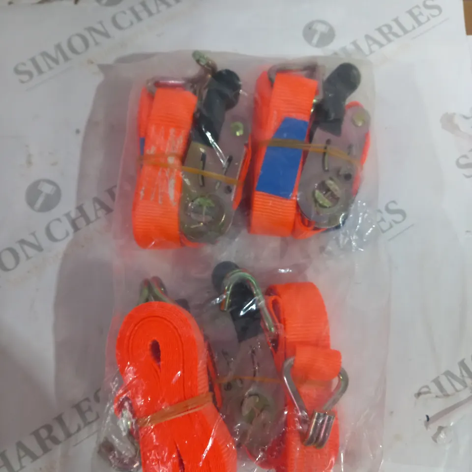 SET OF 4 RATCHET STRAP 