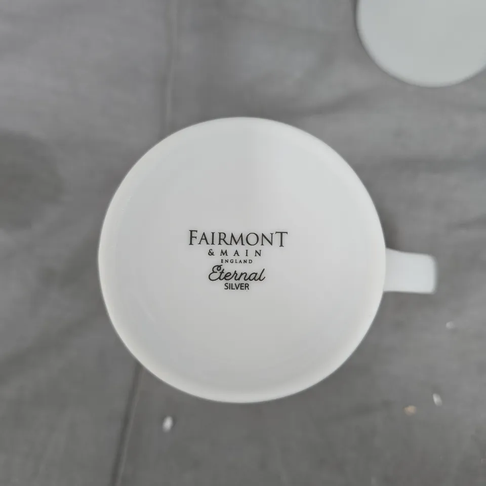 FAIRMONT & MAIN ETERNAL SILVER MUGS – SET OF 4