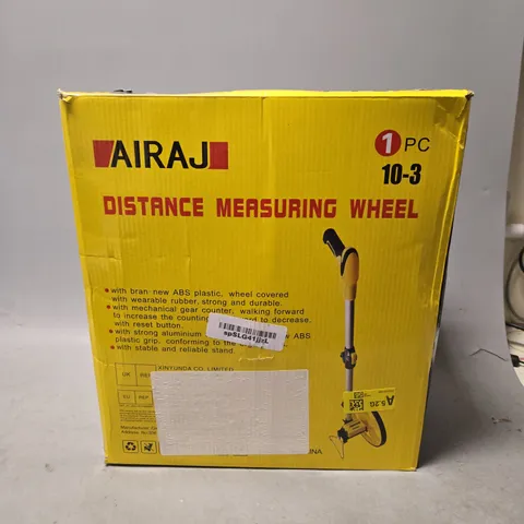 BOXED AIRAJ DISTANCE MEASURING WHEEL