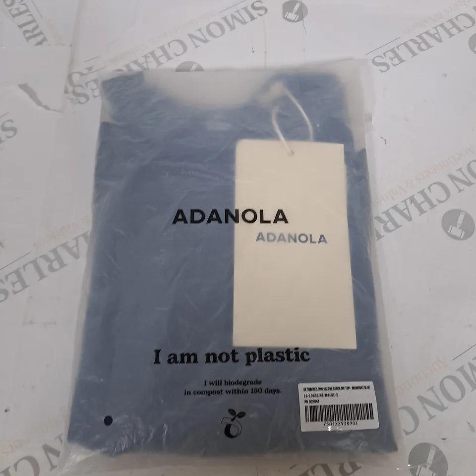 ADANOLA ULTIMATE LONG SLEEVE LONGLINE TOP SIZE S
