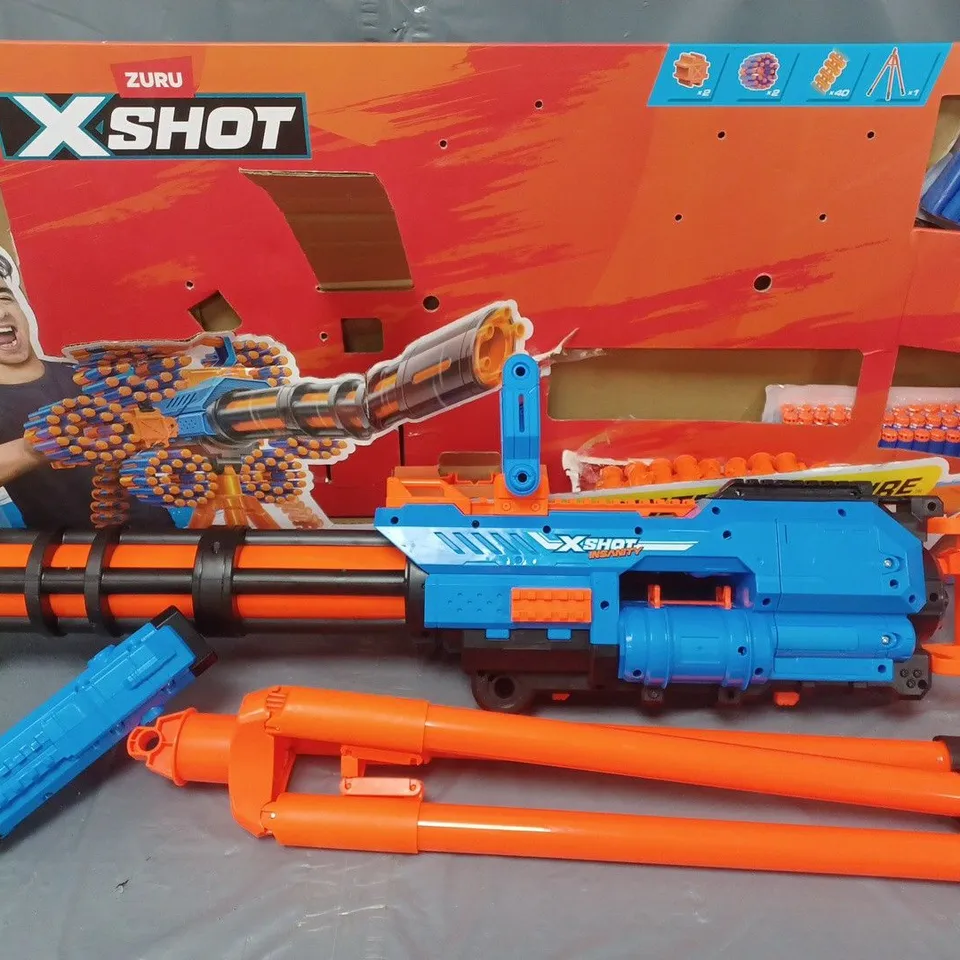 ZURU XSHOT MOTORIZED RAGE FIRE GUN 