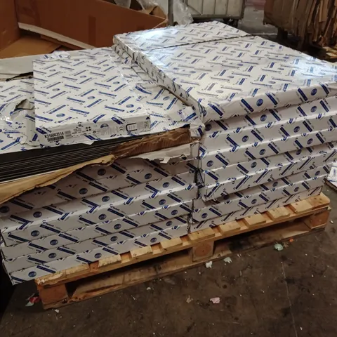 PALLET CONTAINING A VERY LARGE QUANTITY OF BRAND NEW TARKETT BEIGE TIVOLI TRAVERTINE LUXURY VINYL TILES - 3.72MΒ² PP