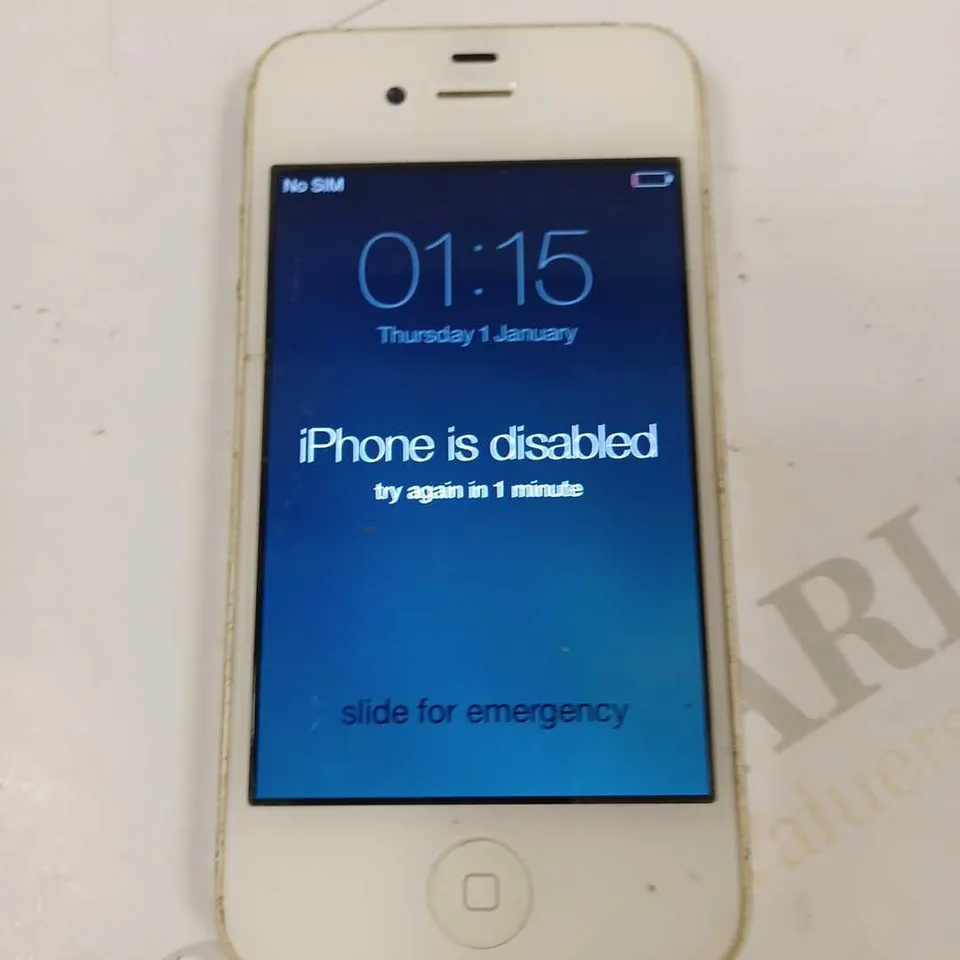APPLE IPHONE 4 (A1332) SMARTPHONE 