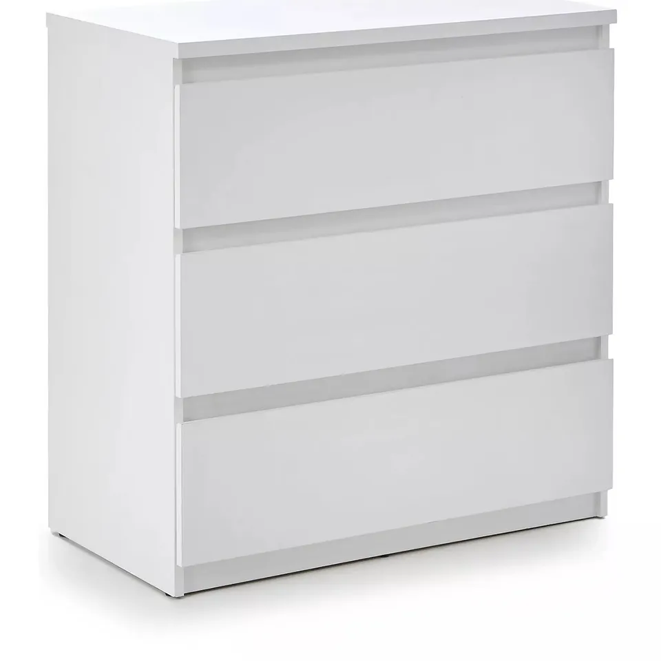LISSON 3 DRAWER CHEST - WHITE - COLLECTION ONLY RRP £89