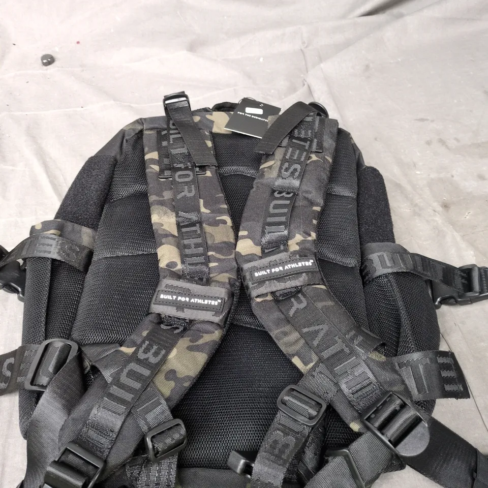 CAMOUFLAGE TACTICAL BACKPACK WITH MOLLE – BUILT FOR ATHLETES