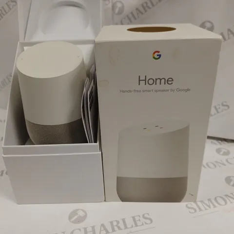 BOXED GOOGLE HOME SMART SPEAKER