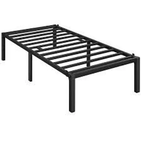 BOXED YAHEETECH BED FRAME - BLACK // SIZE: 90 X 190cm (1 BOX)