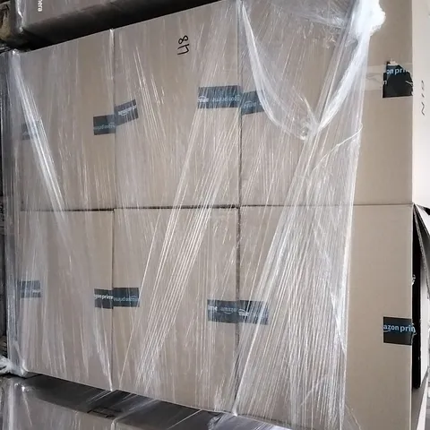 PALLET CONTAINING 6 BOXES OF ASSORTED HOUSEHOLD ITEMS TO INCLUDE DUVET COVER SETS, FACE MASKS AND TRUCK CARRY CASE