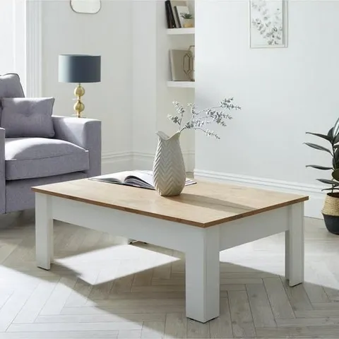 WILTSHIRE LIFT UP COFFEE TABLE - COLLECTION ONLY