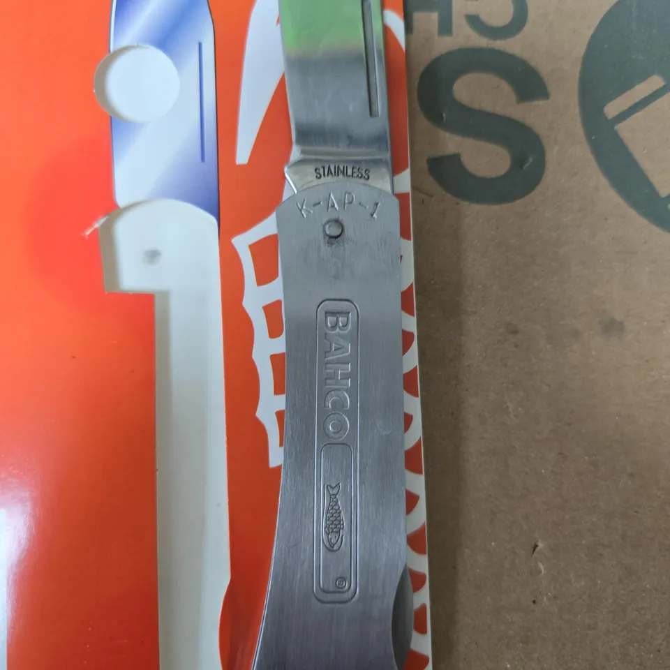 BAHCO K-AP-1 STAINLESS STEEL UTILITY KNIFE – ORIGINAL PACKAGING