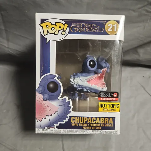 FUNKO POP! CHUPACABRA (CRIMES OF GRINDELWALD) – #21, EMP EXCLUSIVE & HOT TOPIC EXCLUSIVE, BOXED
