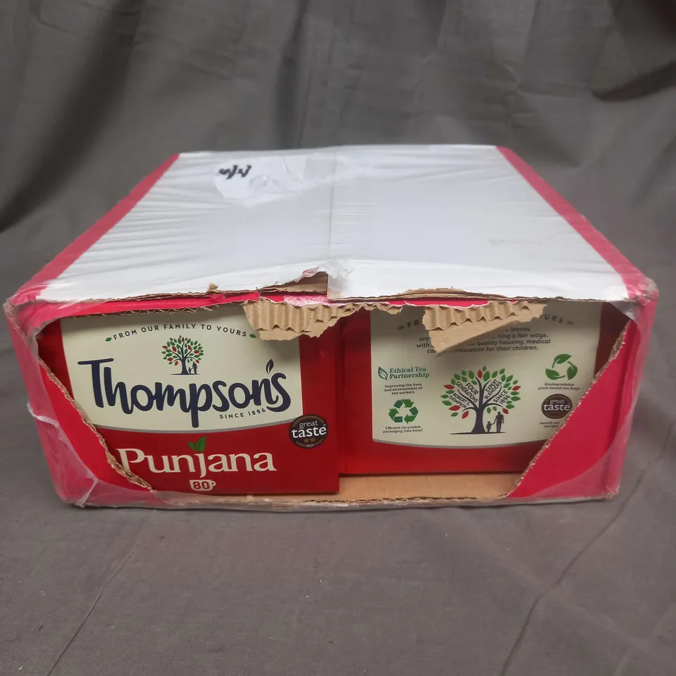 PUNJANA BOX OF 8X80 TEA BAGS