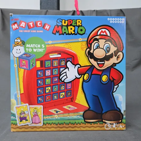 BOXED SUPER MARIO MATCH THE CRAZY CUBE GAME