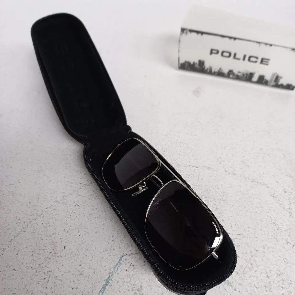 POLICE SUNGLASSES WITH HARD CASE