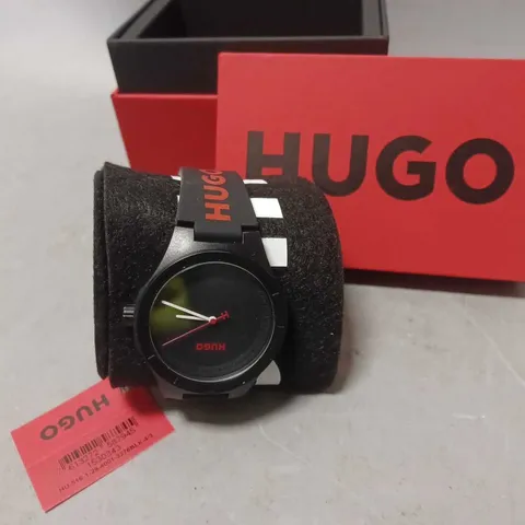 BOXED HUGO WATCH HU-516-1-29-4001-3276BLK-4/3