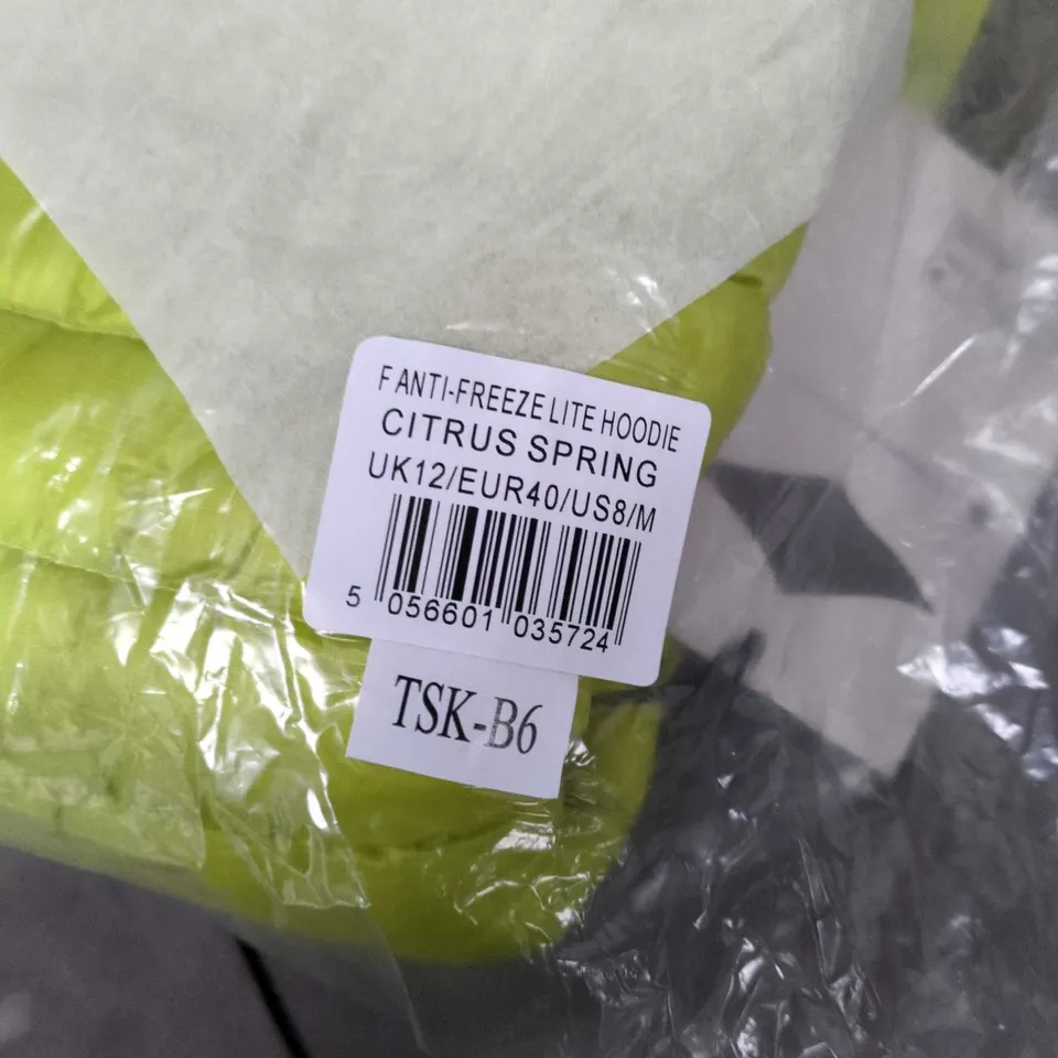 BAGGED MONTANE FANT-FREEZE LITE HOODIE – CITRUS SPRING – UK12