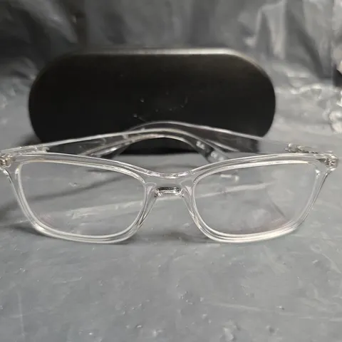 RAY-BAN RB7047 CLEAR PLASTIC EYEGLASSES