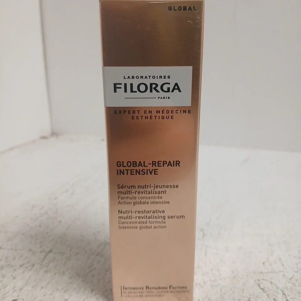 BOXED AND SEALED FILGORIA GLOBAL-REPAIR INTENSIVE MULTI-REVITALIZING NUTRI-YOUTH SERUM 30ML