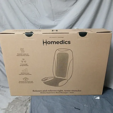 HOMEDICS SHIATSU EXPERIENCE BACK MASSAGER BOXED