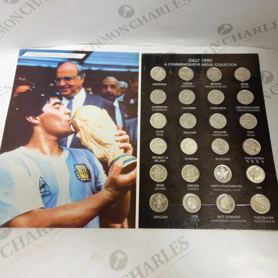 ITALY WORLD CUP 1990 COIN COLLECTION