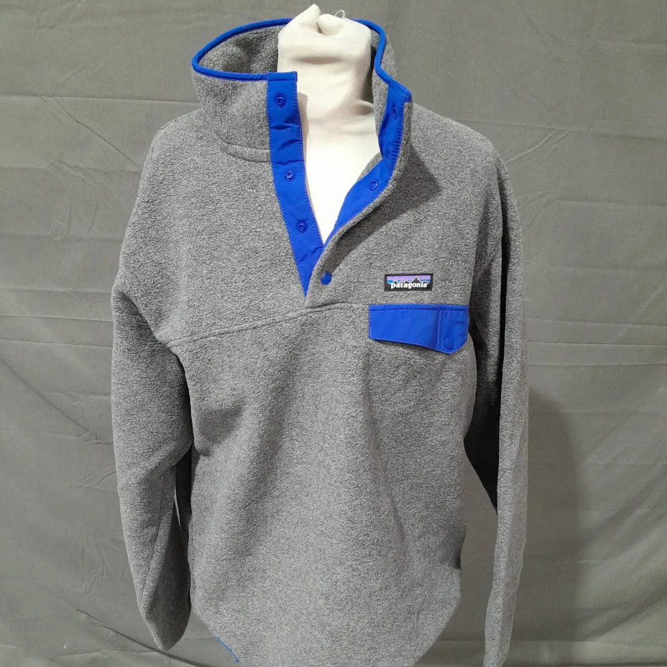 PATAGONIA SYNCCHILLA GREY FLEECE - MEDIUM