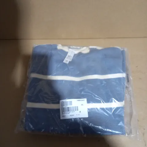 WYNNE LAYERS STORM BLUE SWEATER STRIPED - XS 