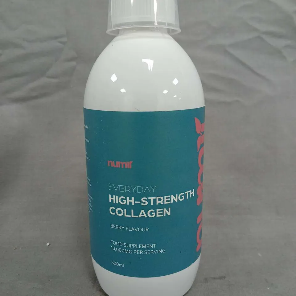 NUMMI EVERYDAY HIGH-STRENGTH COLLAGEN - BERRY FLAVOUR, 500ML