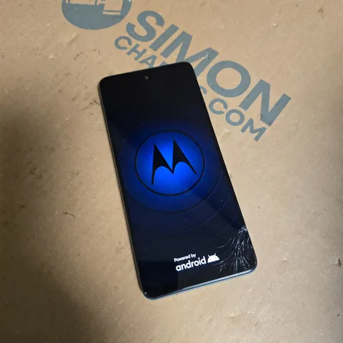MOTOROLA SMARTPHONE – TEAL/BLUE, ANDROID