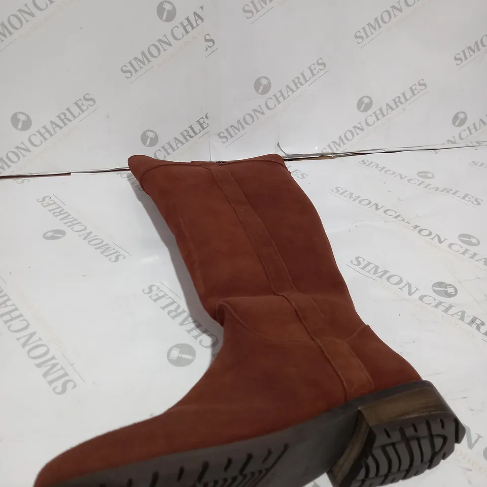 EMU AUSTRALIA HERVEY KNEE HIGH BOOT TAWNY SIZE 6