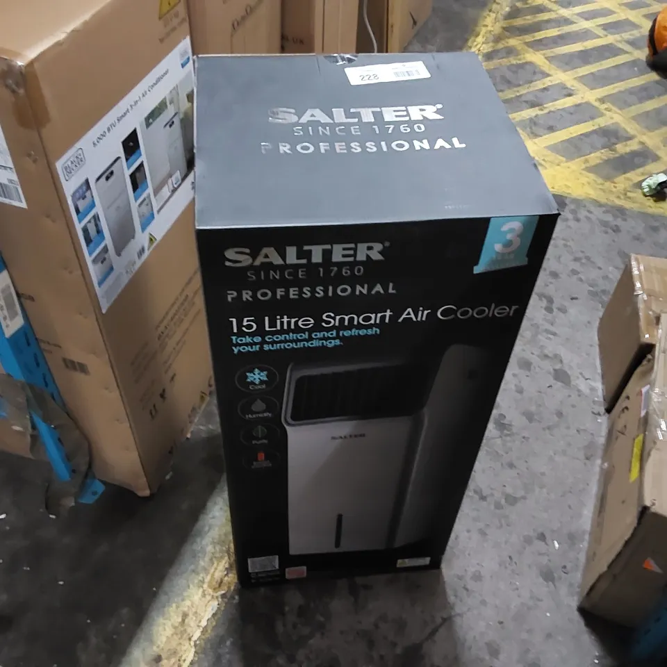 BOXED SALTER PROFESSIONAL 4 IN 1 AIR COOLER 