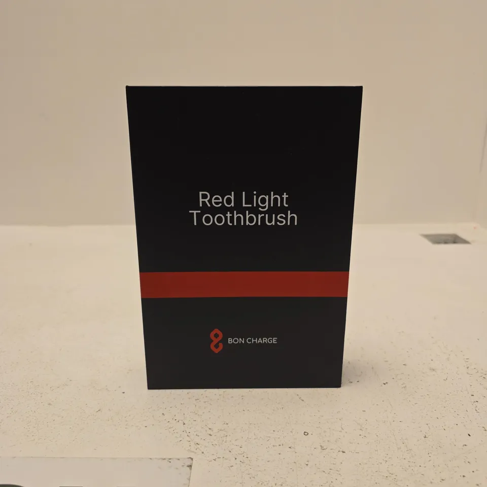 BON CHARGE RED LIGHT TOOTHBRUSH IN CASE