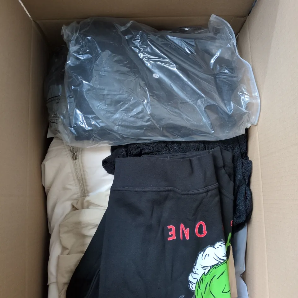 APPROXIMATELY 20 ASSORTED CLOTHING AND FASHION PRODUCTS IN VARIOUS STYLES AND SIZES - COLLECTION ONLY