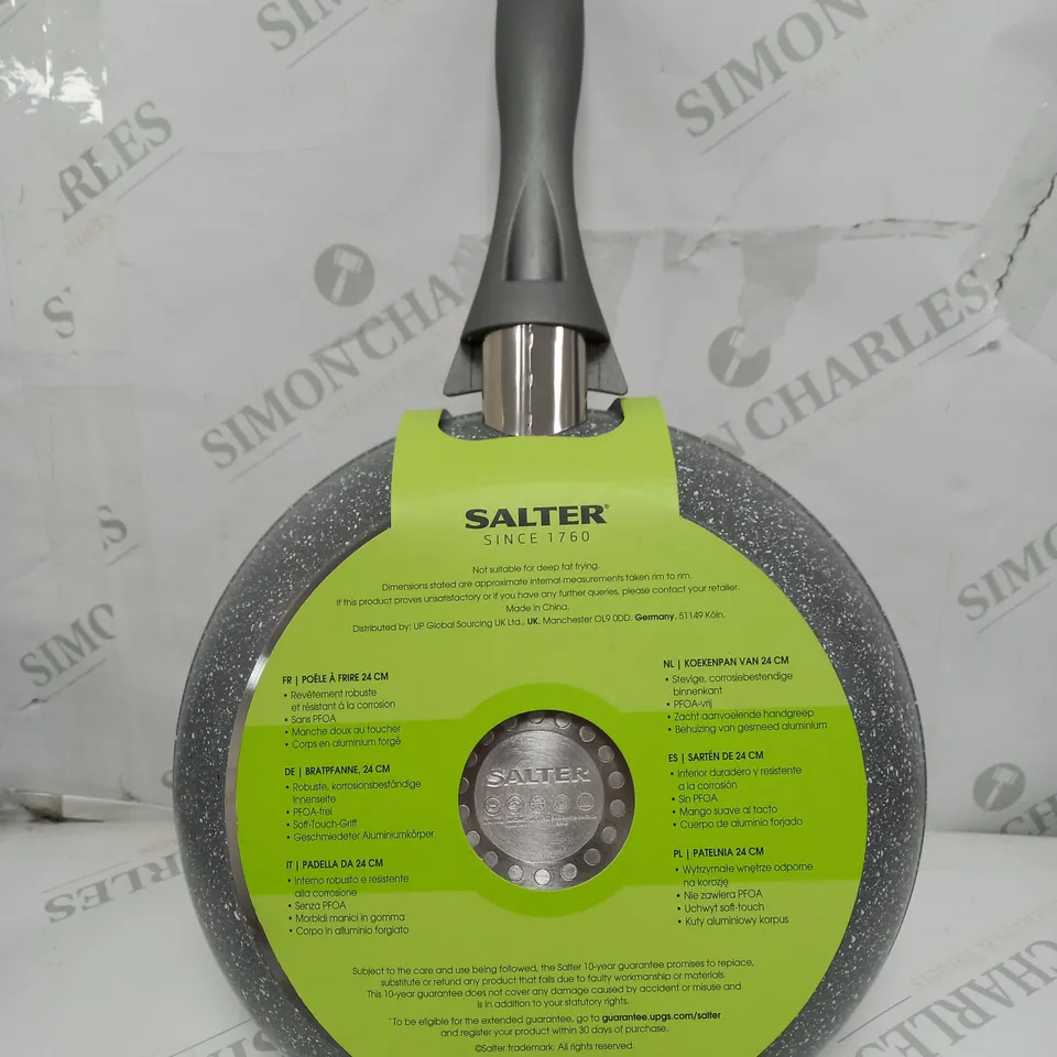 SALTER MARBLESTONE 24CM FRYING PAN