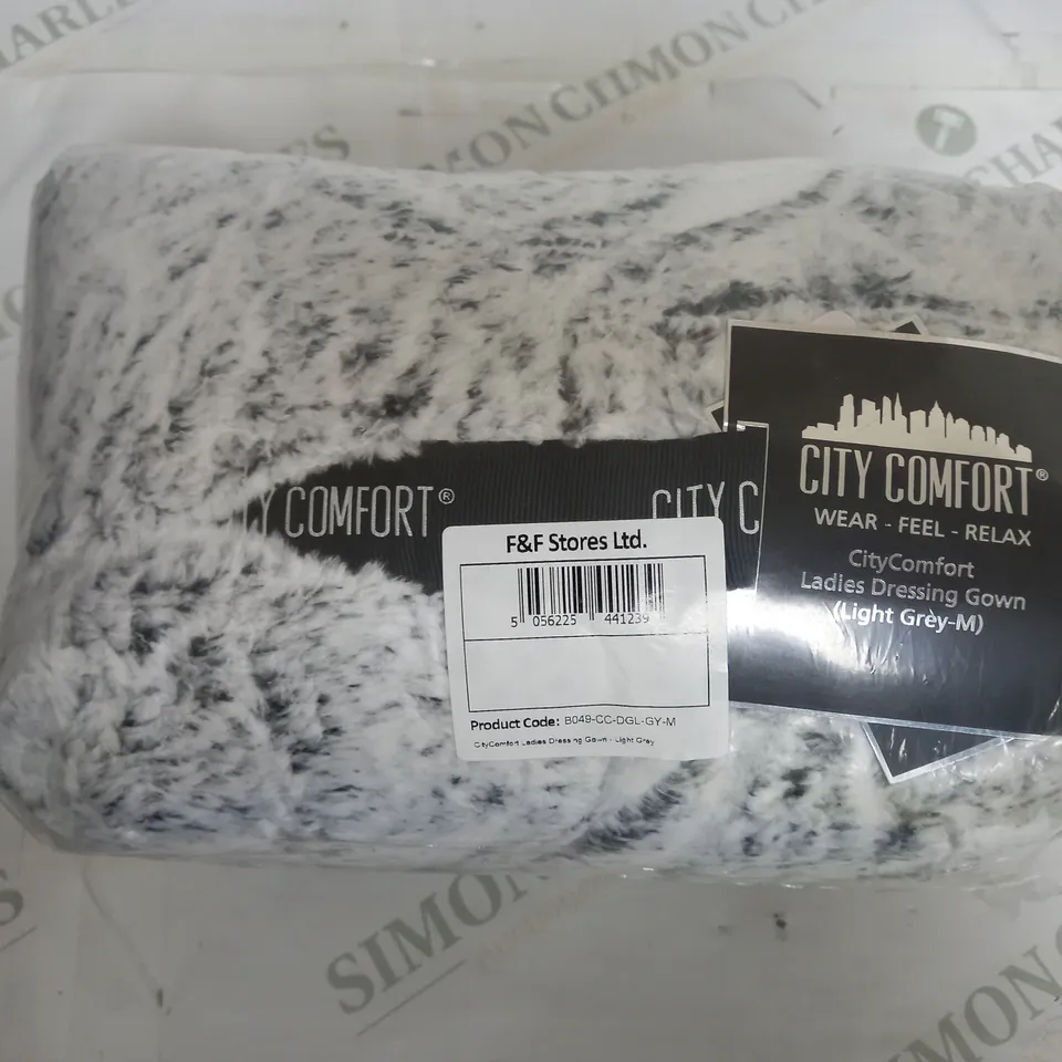 SEALED CITY COMFORT LADIES DRESSING GOWN - MEDIUM
