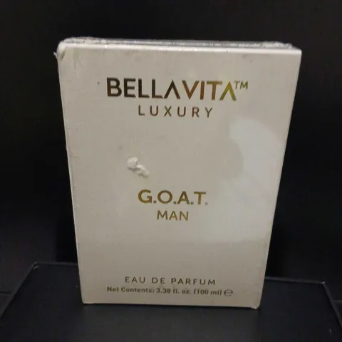 BOXED AND SEALED BELLAVITA LUXURY G.O.A.T. MAN EAU DE PARFUM 100ML