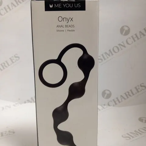 BOXED ME YOU US ONYX ANAL BEADS
