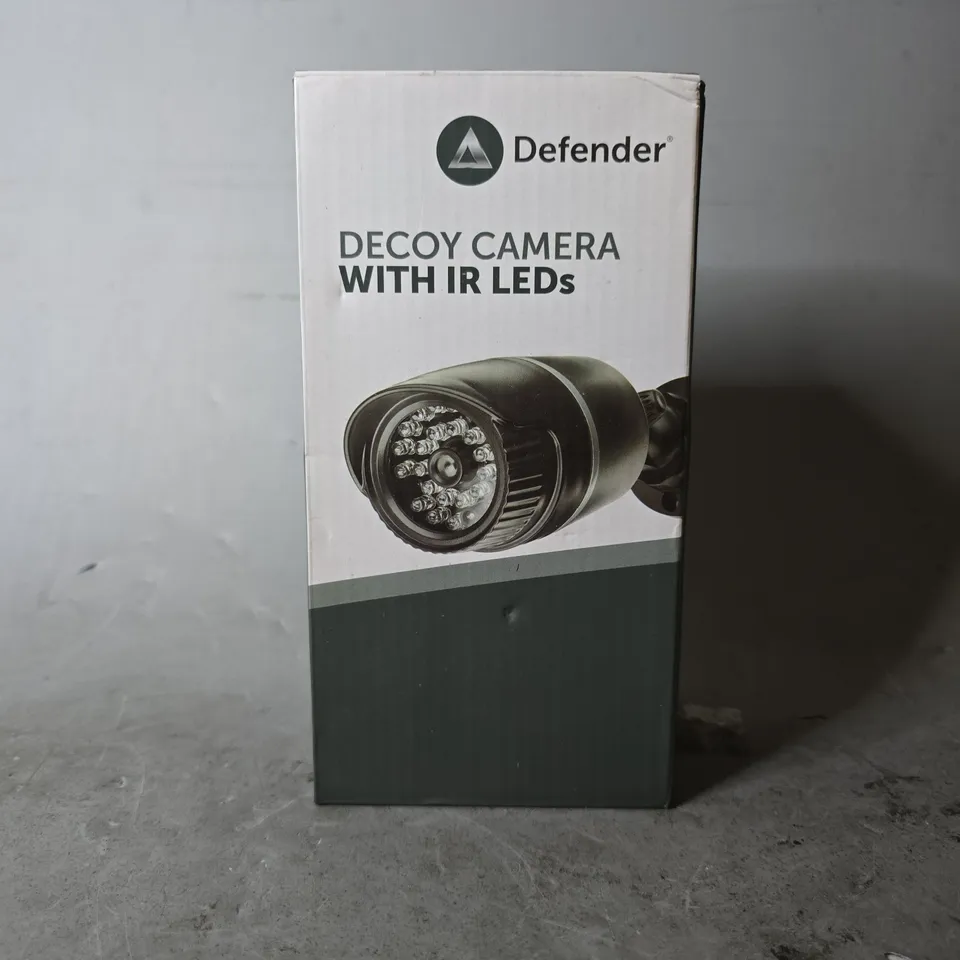 BOXED DEFENDER DECOY CAMERA WITH IR LEDS
