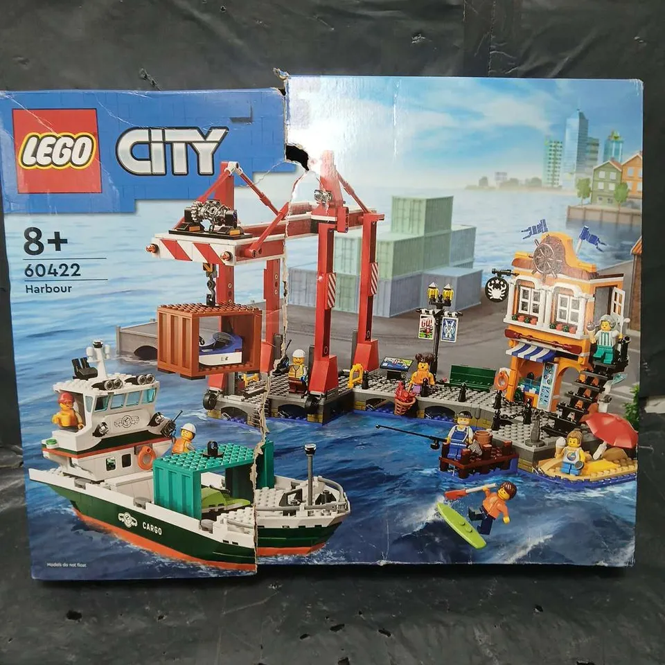 BOXED LEGO CITY HARBOUR - 60422