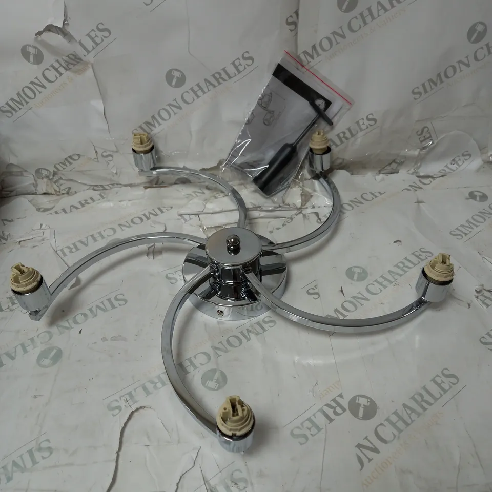 5 LIGHT ICEWW CUBE CEILING LIGHT  RRP £70