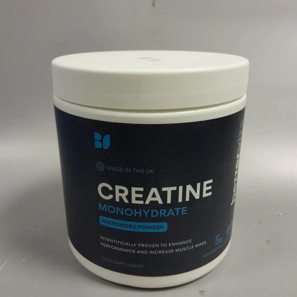 SEALED BETTER-VITS CREATINE MONOHYDRATE POWDER 