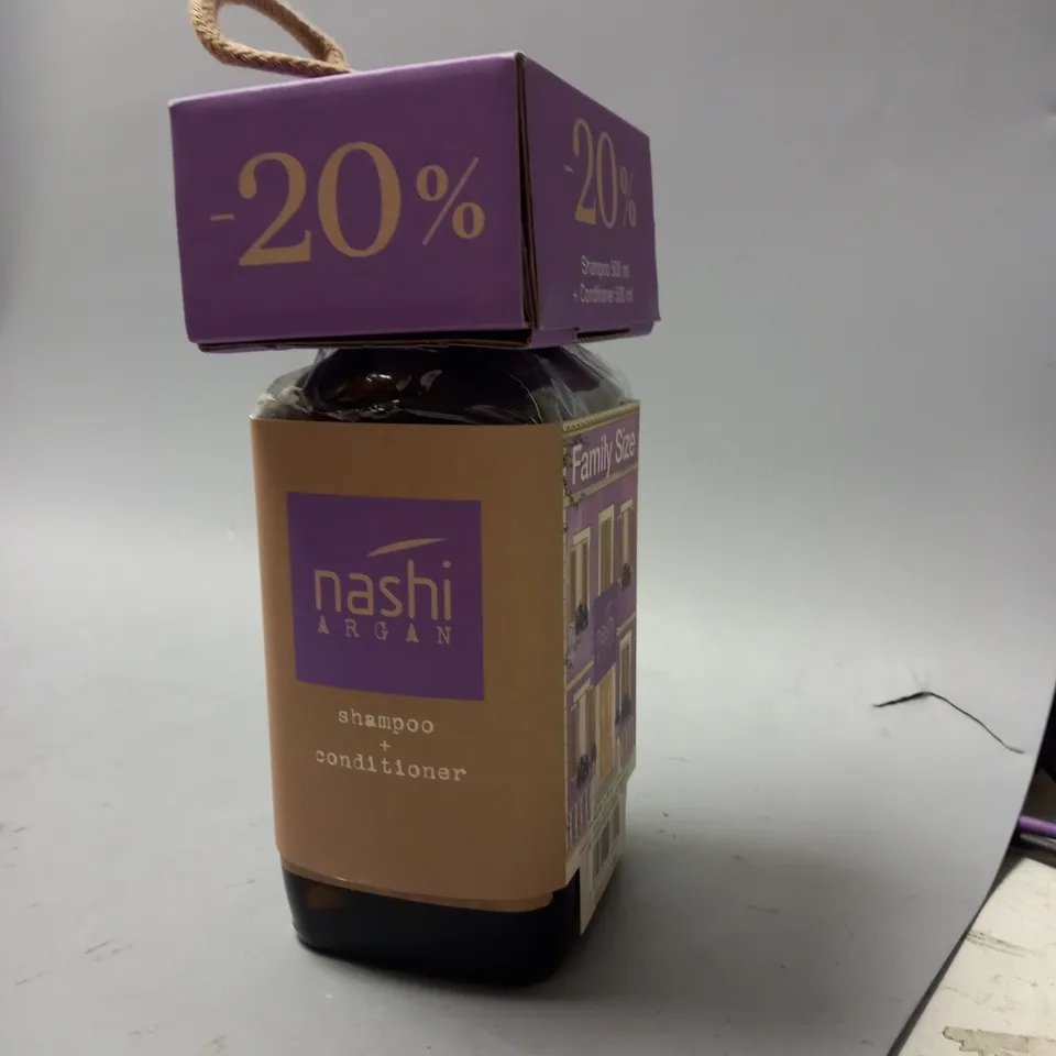 NASHI ARGAN SHAMPOO AND CONDITIONER